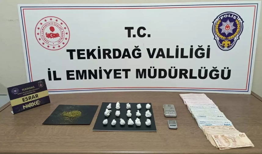 Tekirdağ’da Uyuşturucu Operasyonunda 11 Tutuklama 1 h1