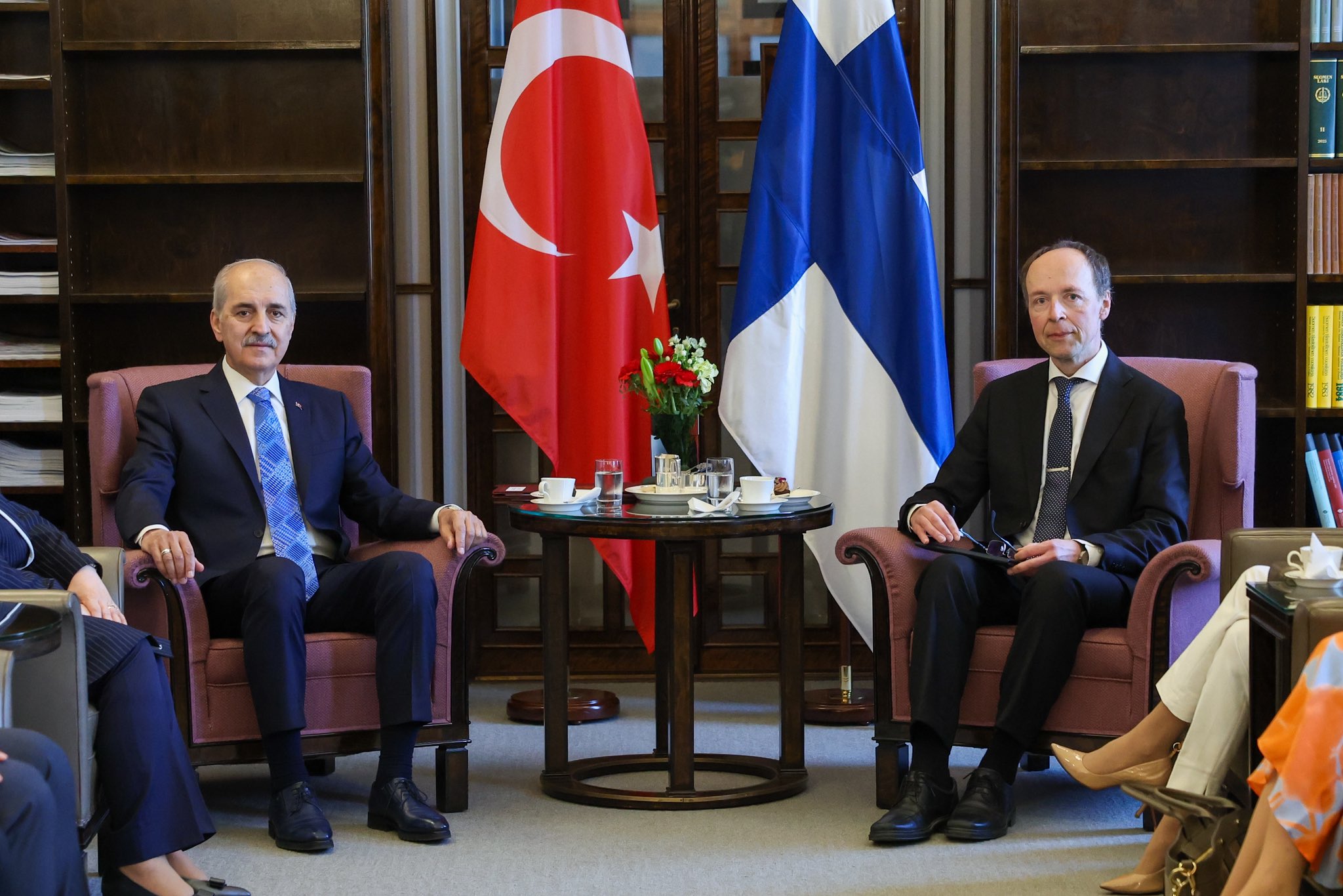 TBMM BASKANI KURTULMUS FINLANDIYA PARLA 1341088 398333