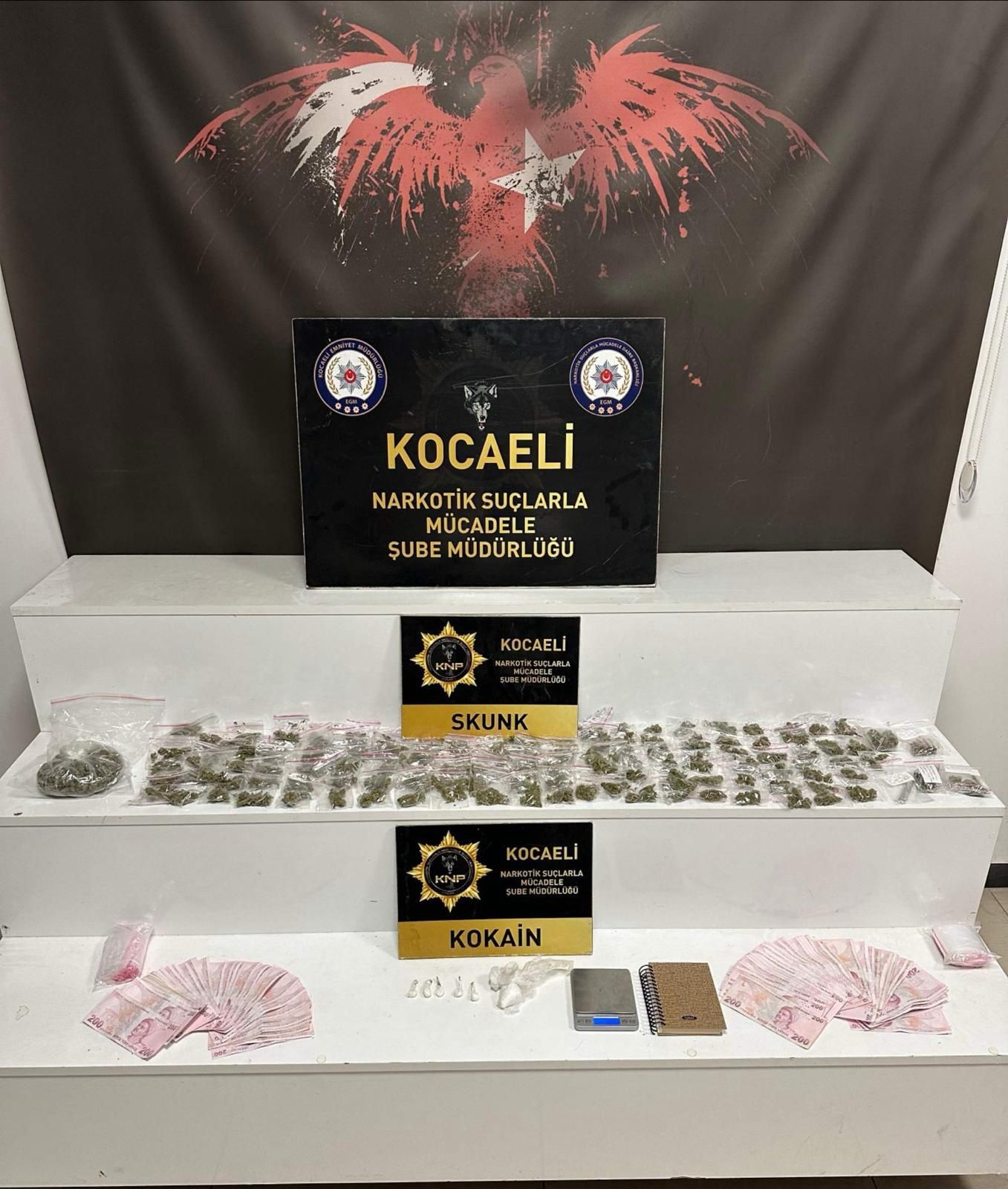 KOCAELIDE UYUSTURUCU OPERASYONU 5 TUTU 1482462 441060
