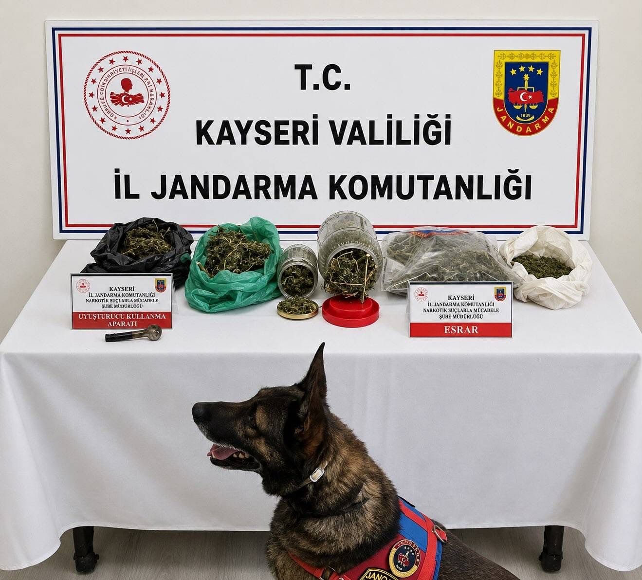 Kayseri’de Uyuşturucu Operasyonu: 1 Şüpheli Yakalandı 1 KAYSERIDE 12 KILO ESRAR ELE GECIRILDI 1483731 441421